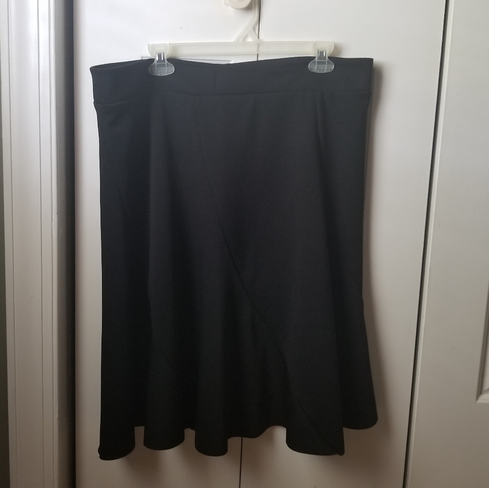 Black Flare Skirt